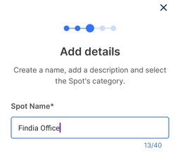 add details - Findia app view