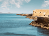 fortress above the sea coast
