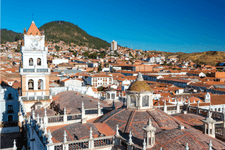 view of city buildings